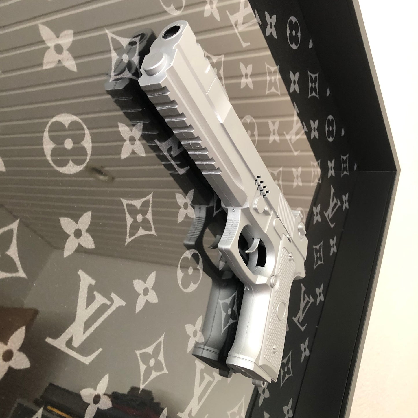 Rob VanMore - Silver War on Louis Vuitton