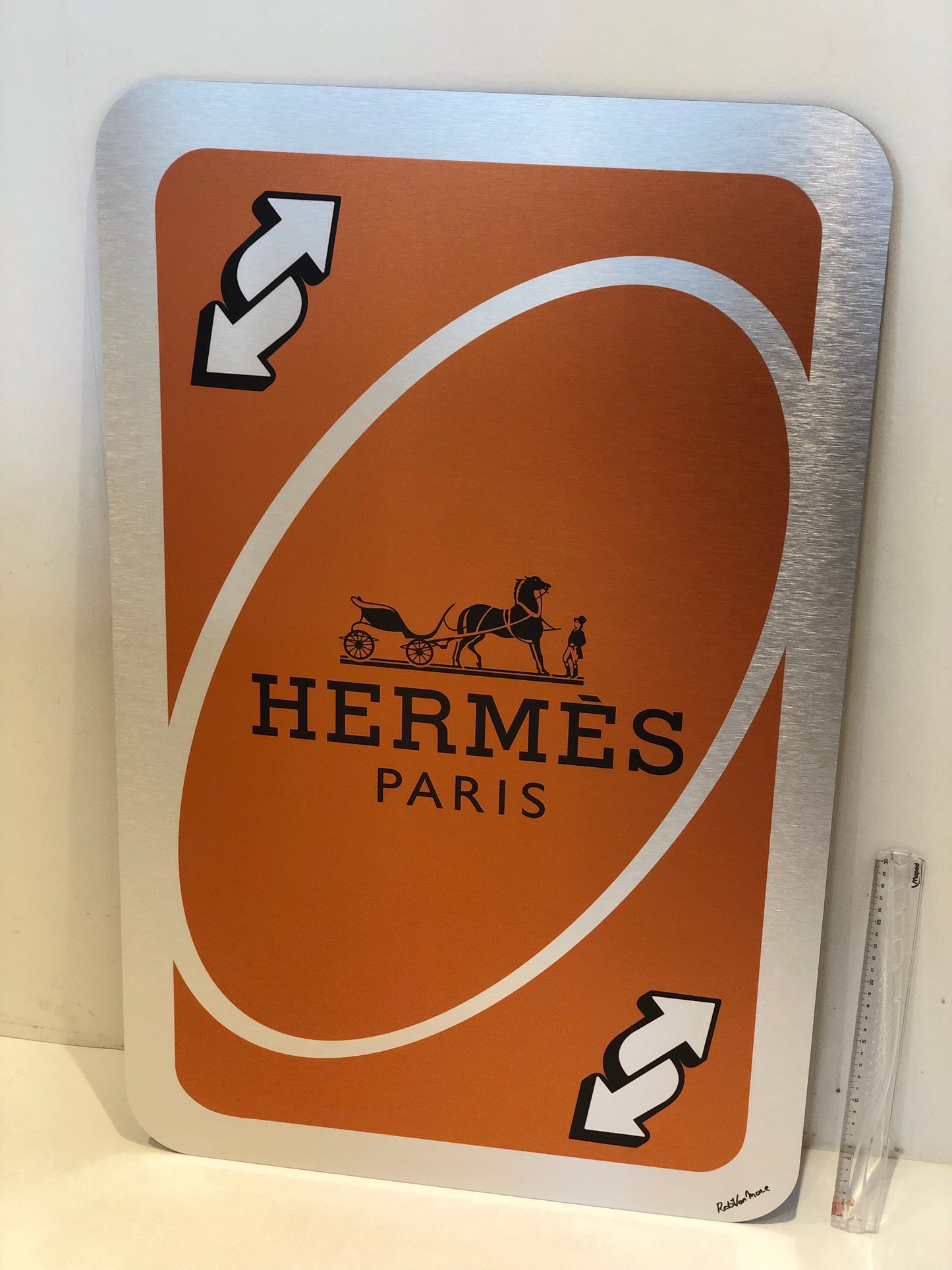Rob VanMore - Hermes Paris x UNO Reverse XXL