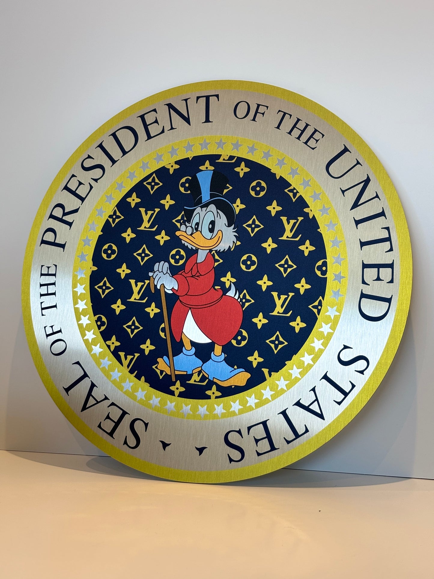 Rob VanMore - President Scrooge x Louis Vuitton Circle