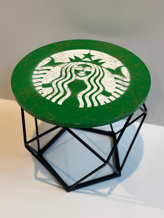 Rob VanMore - Tea-Time on Starbucks - ø40cm