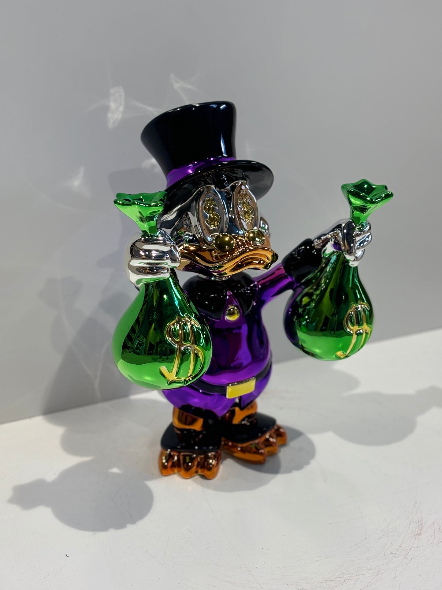 Rob VanMore - Scrooge Moneybags Purple - 40cm