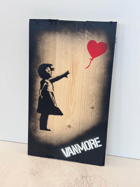 Rob VanMore - Tribute to Banksy - 50cm