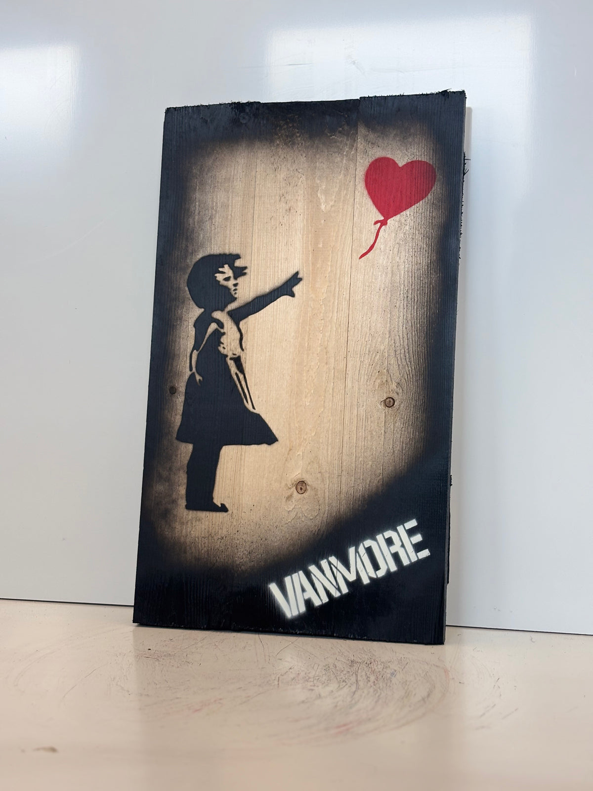 Rob VanMore - Tribute to Banksy - 50cm