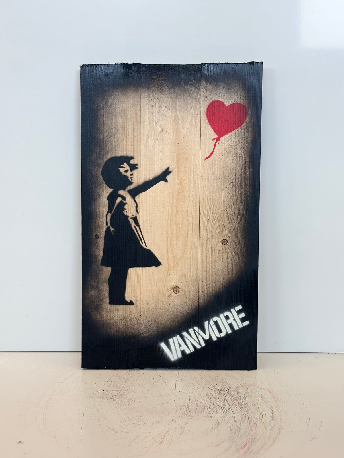 Rob VanMore - Tribute to Banksy - 50cm