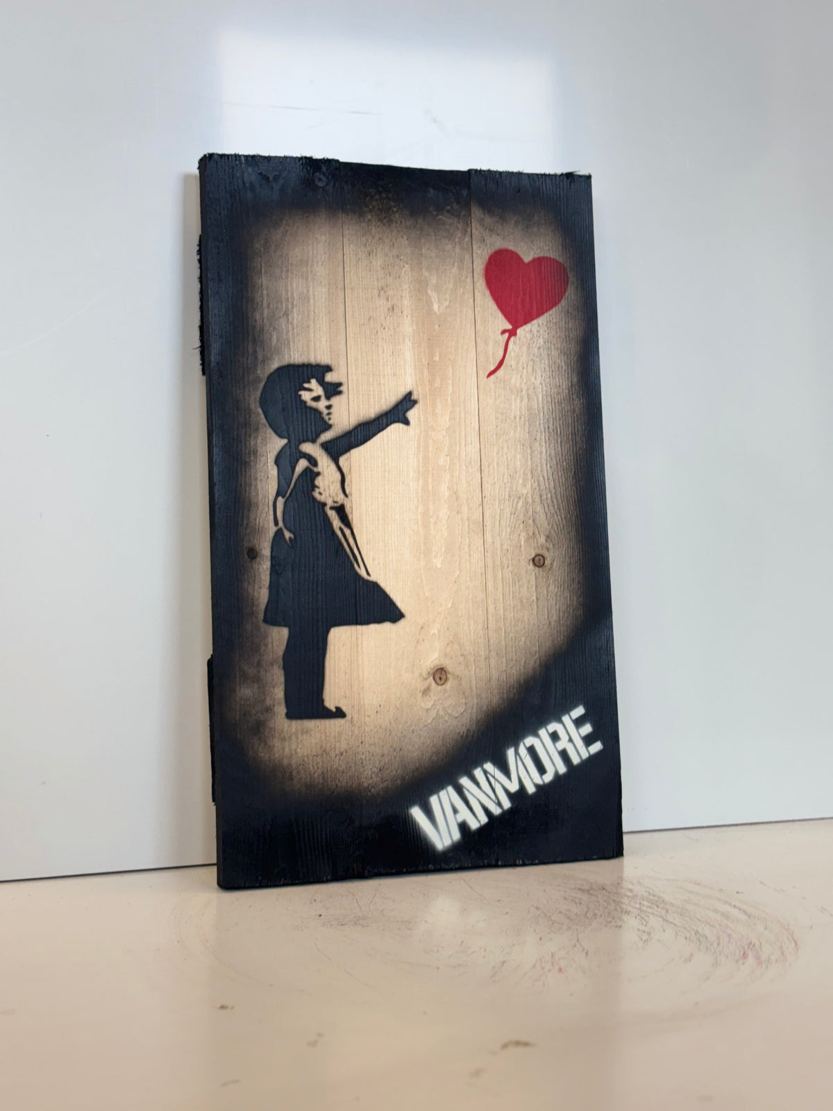 Rob VanMore - Tribute to Banksy - 50cm